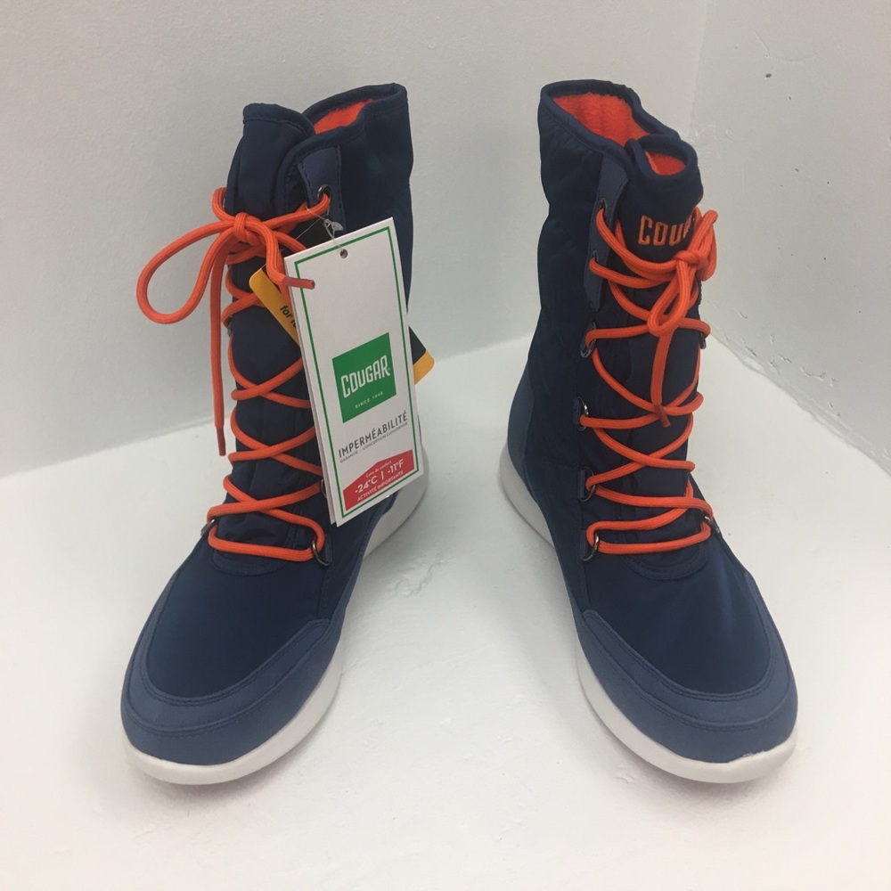 Cougar Blue and Orange Winter Boots - Picture 5 of 8